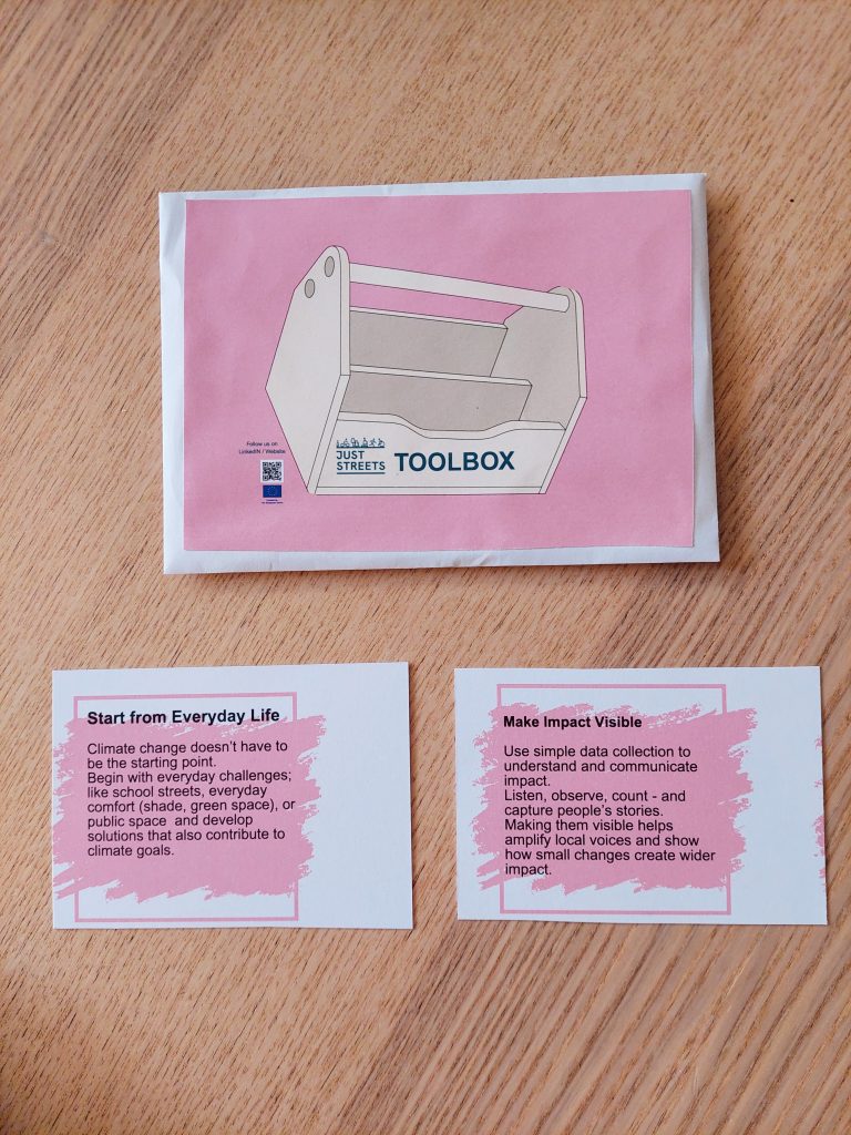 Nabor orodij za učinkovito komuniciranje podnebne pravičnosti in trajnosti