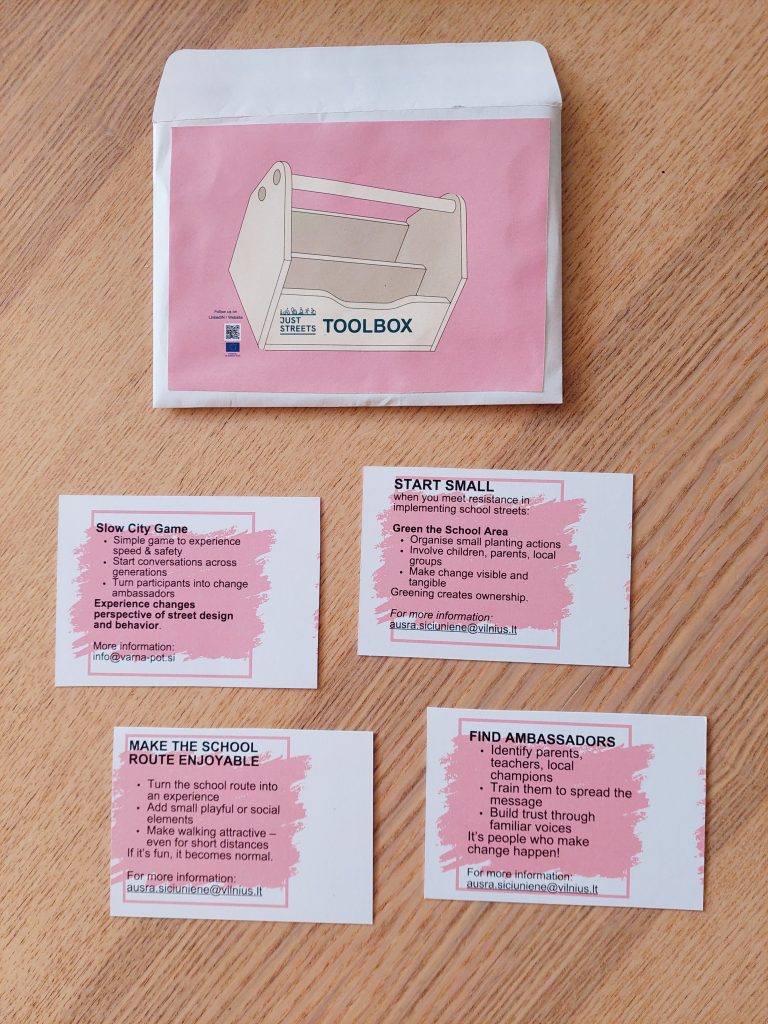 Nabor orodij za vzpostavitev varne šolske poti